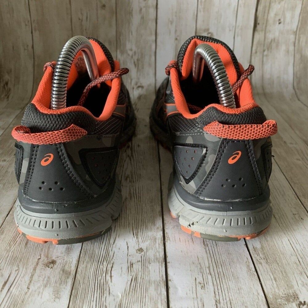 Asics GEL-Scram 3 T6K2N Grey Mesh Trail Running Shoes Sneakers Women's Size 7 - Picture 4 of 12
